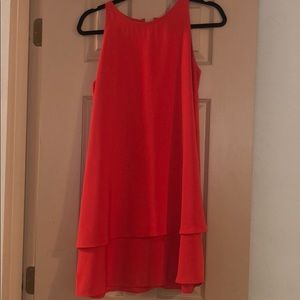 Redish/Orange Dress